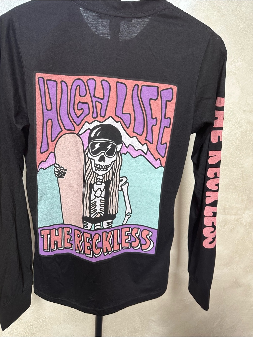 NOTICE The Reckless Black long sleeve size XS